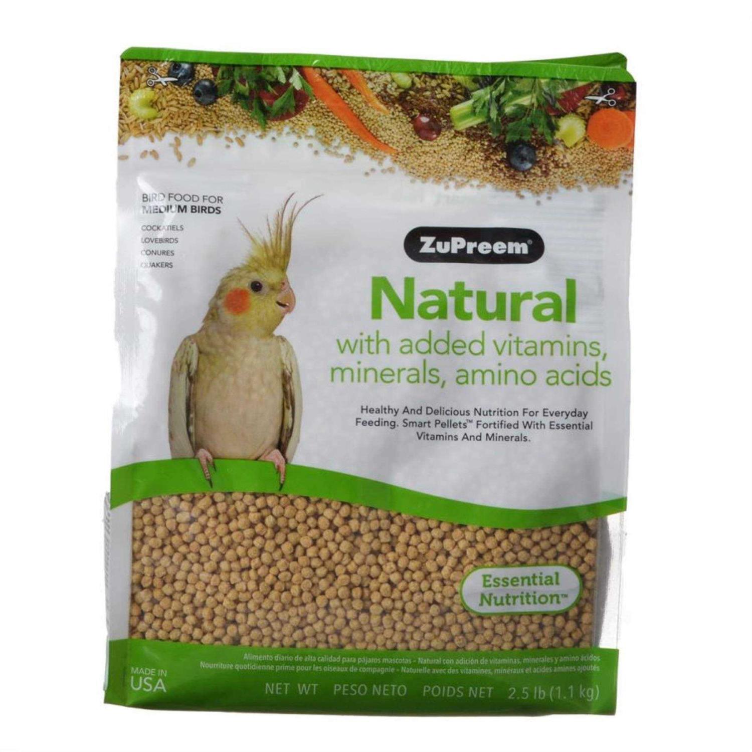 Zupreem Natural Bird Food - Pet Supplies online store