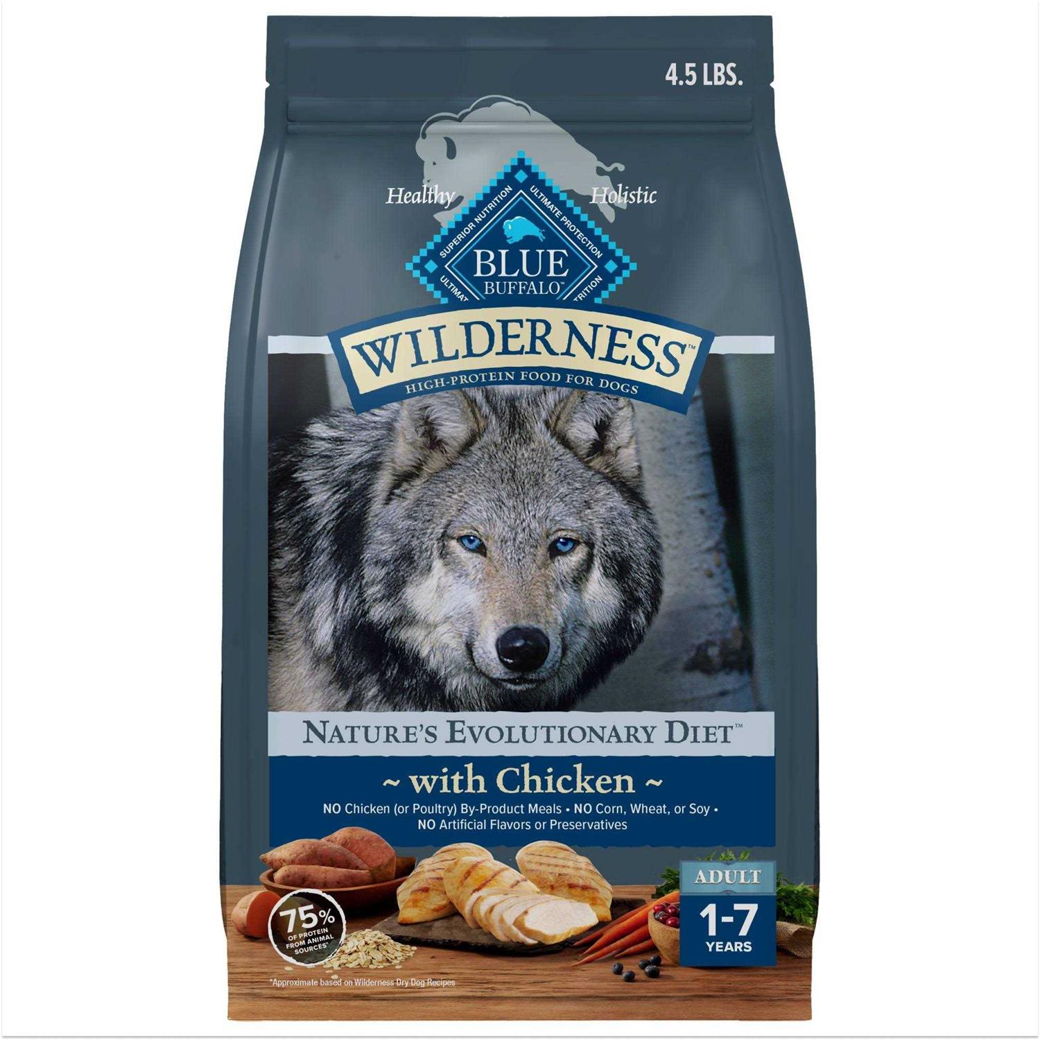 Blue Buffalo Wilderness Dog Food - Pet Supplies online store