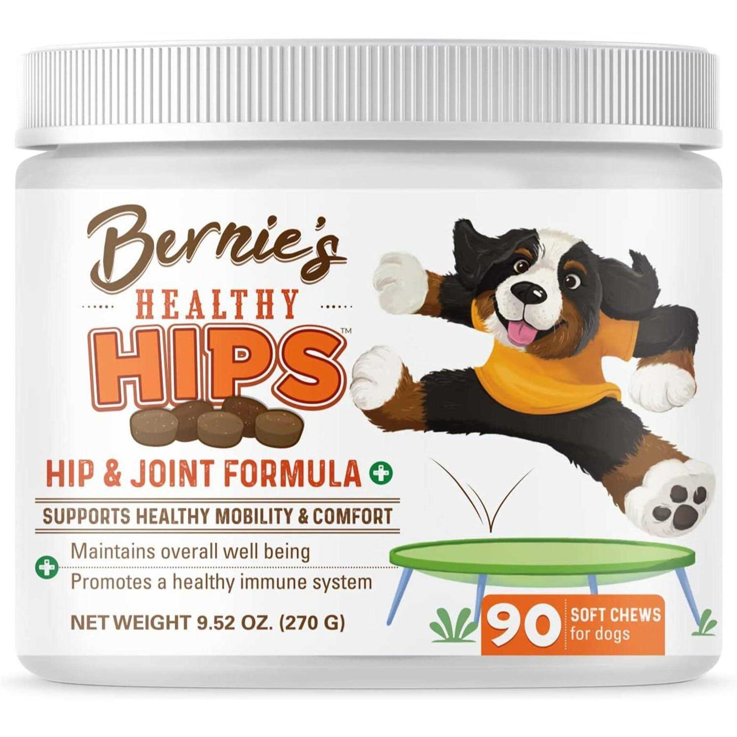 Bernie's Healthy Hips Daily Dog Hip and Joint Supplement - Pet Supplies online store