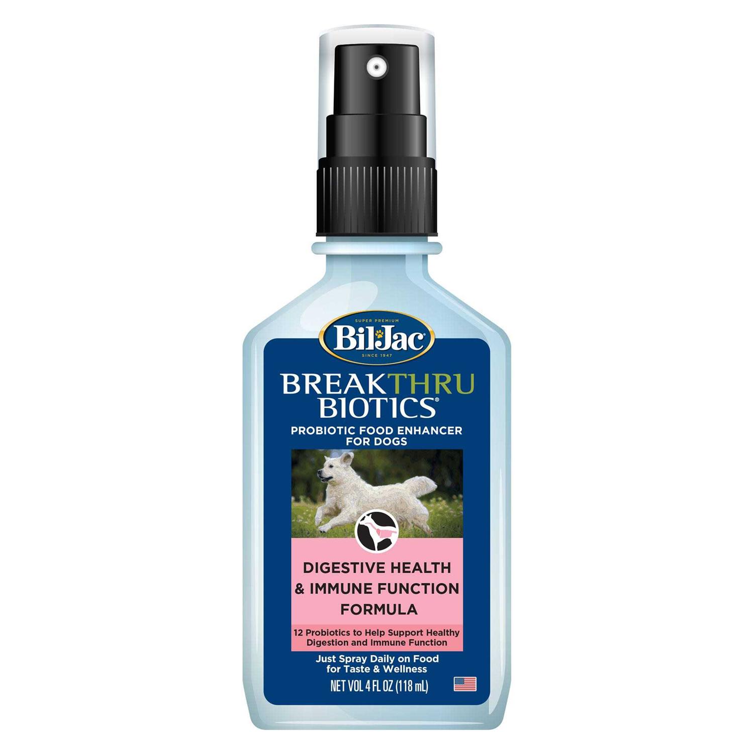 Bil-Jac BreakThru Biotics Probiotic Dog Food Spray - Pet Supplies online store