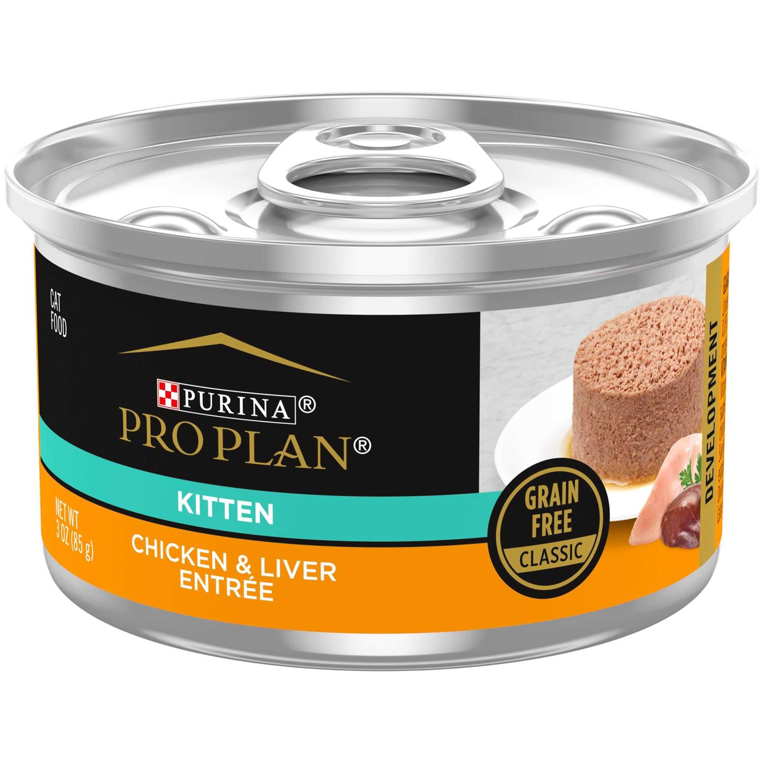 Purina Pro Plan Grain Free Pate Wet Kitten Food - Pet Supplies online store