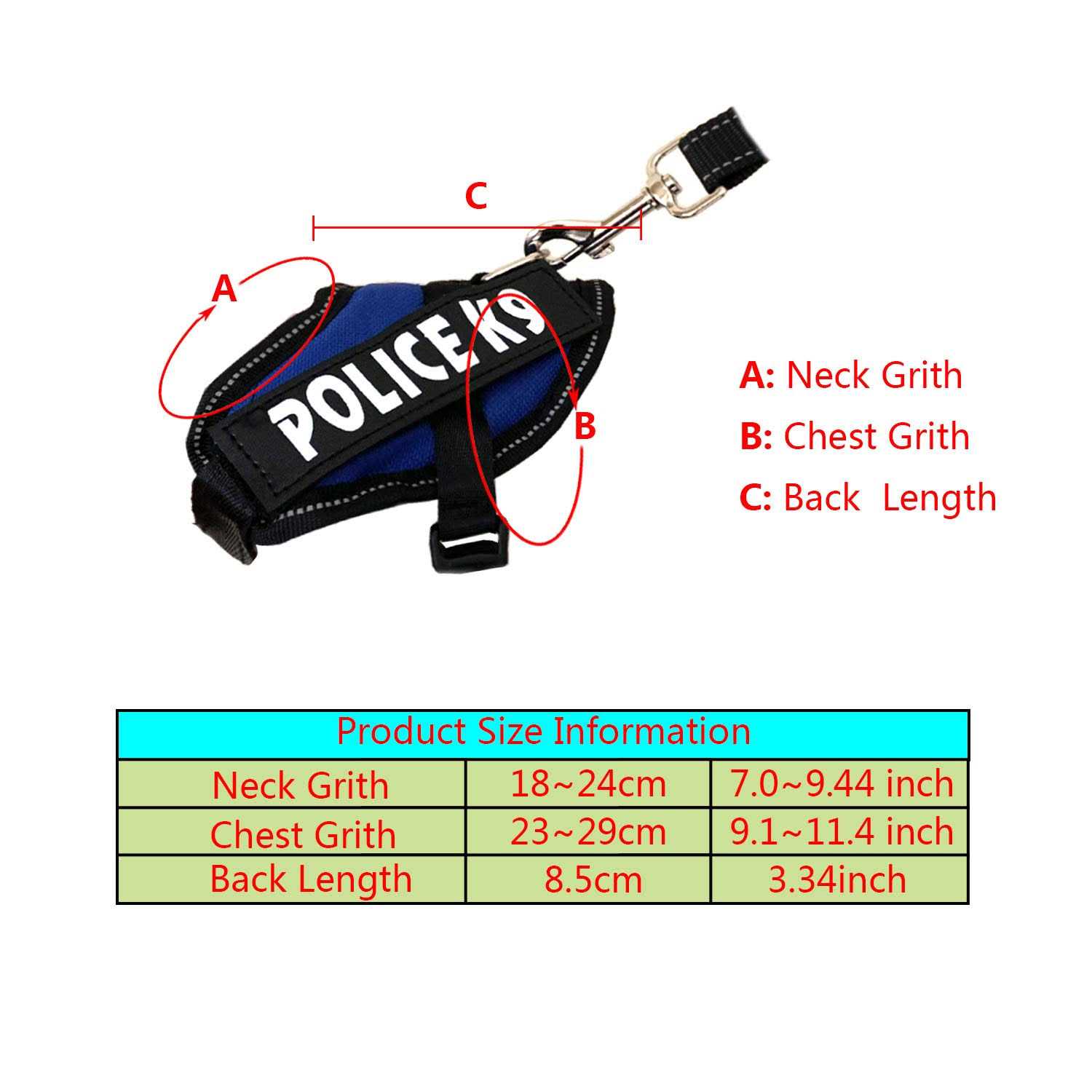 Vehomy Rabbit Harness with Leash for Bunny Rabbits Cats - Pet Supplies online store