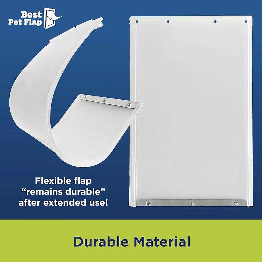 Best Pet Flap XL Replacement Dog Door Flap Compatible with Ideal Pet Products Designer Series Dsprfxl Rfxln - Pet Supplies online store