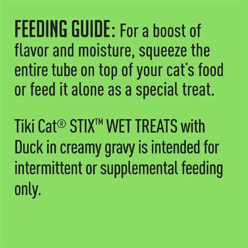 Tiki Cat Stix Duck Wet Cat Treat - Pet Supplies online store