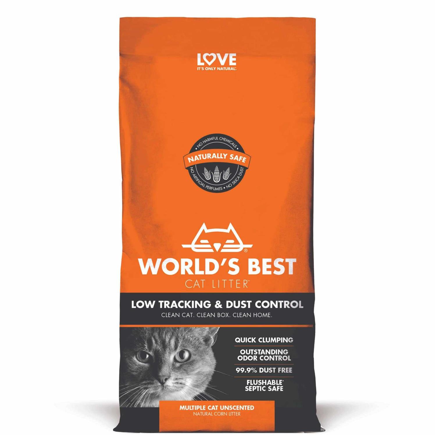 World's Best Cat Litter Low Tracking & Dust Control - Pet Supplies online store