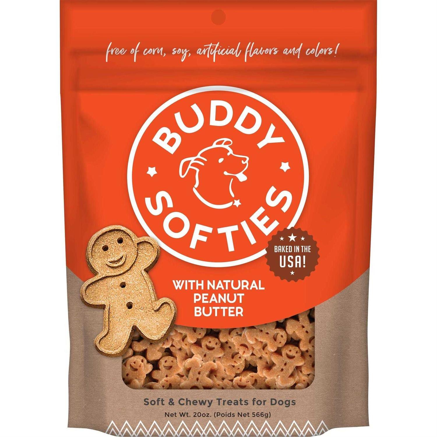 Buddy Biscuits Peanut Butter Soft and Chewy Dog Treats - Pet Supplies online store