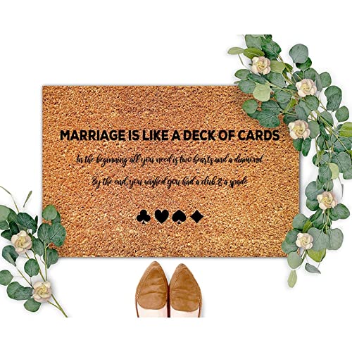 Poverty was The Greatest Motivating Factor in My Life Coir Mat Coir Fiber Doormat Quote Sayings Rustic Weather Resistant Non Slip Mat for Garage Patio High Traffic Areas 24x36 Inch