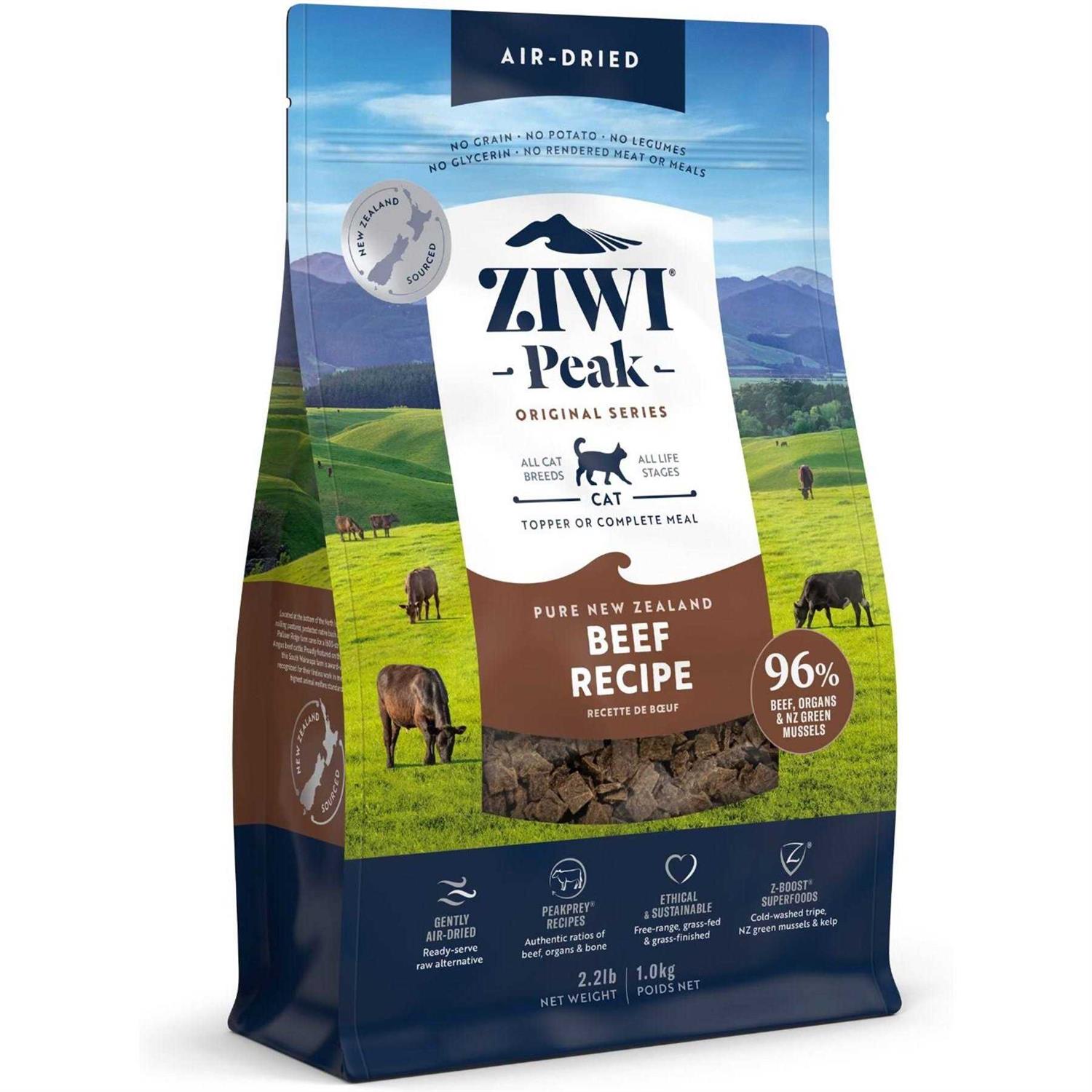 Ziwi Peak Air Dried Beef Cat Food - Pet Supplies online store