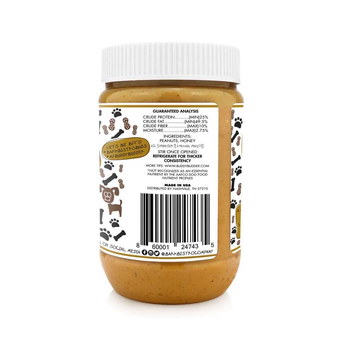 Bark Bistro Ruff Ruff Raw Buddy Budder - Pet Supplies online store