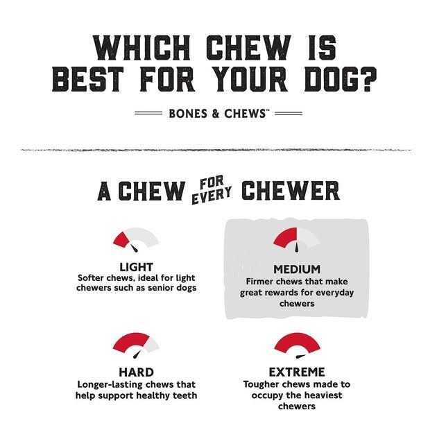 Bones & Chews Beef Trachea 6 Dog Treat - Pet Supplies online store
