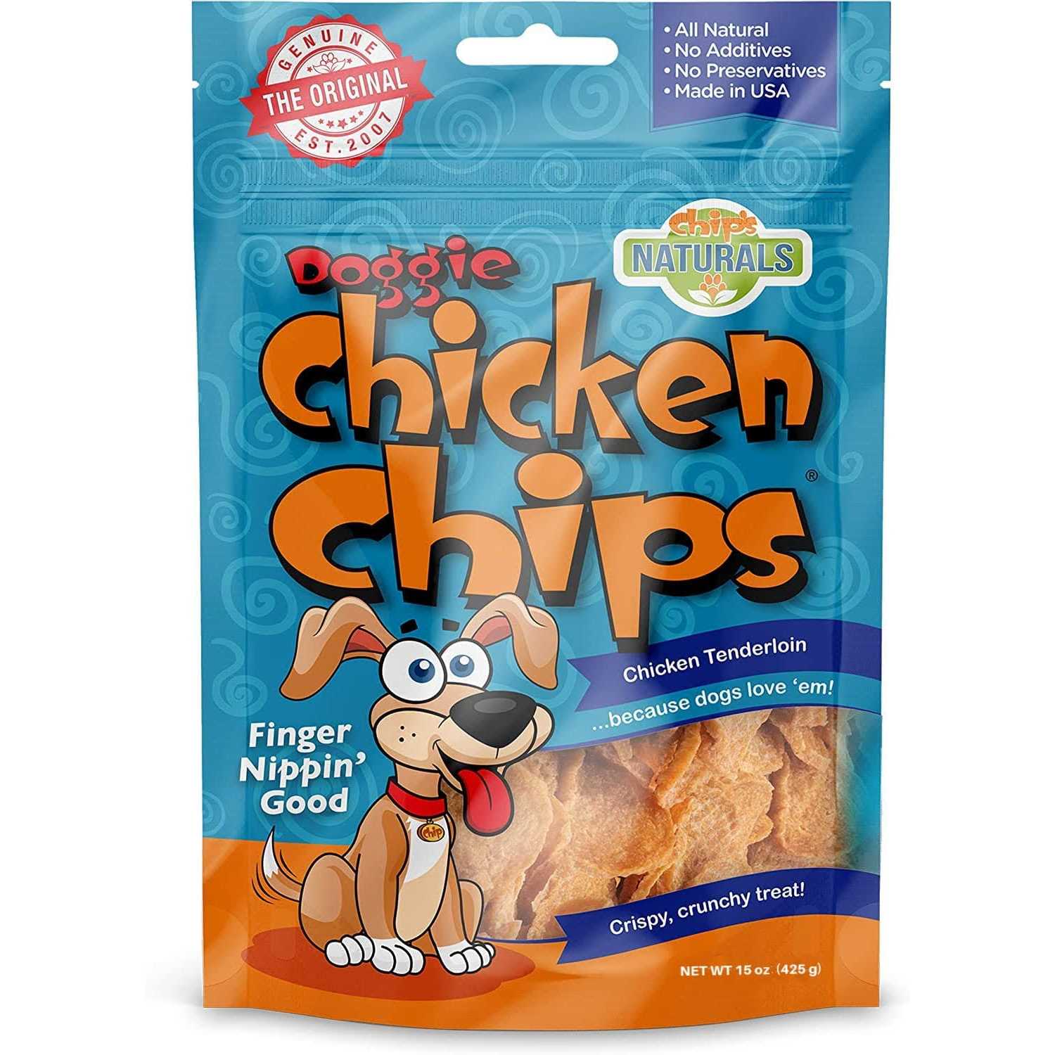 Doggie Chicken Chips Dog Treats - Pet Supplies online store