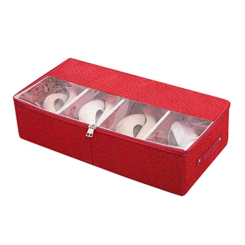 1pc Storage Bags,Under Bed Storage Box Storage Bag,Heavy Duty Storage Tote for Space Saving,Extra Large Clothing Sorting Folding Flat Storage Box Compartment