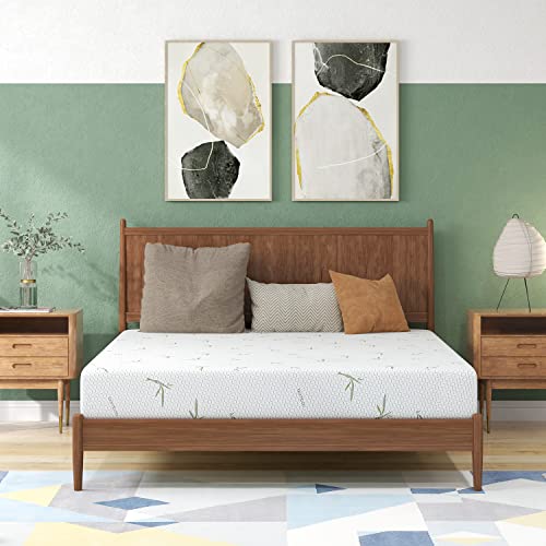 Queen Mattresses, Mattress Queen Size Memory Foam Bed in A Box Cooling Gel Medium Firm (8 inch, Queen)