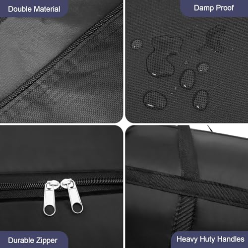 Moving Bags Heavy Duty Extra Large,2Pack Clothes Storage Bag 120L Packing Bags for Moving with Strong Handles&Zippers,Closet Organizers and Storage,Space Saving Alternative to Moving Box