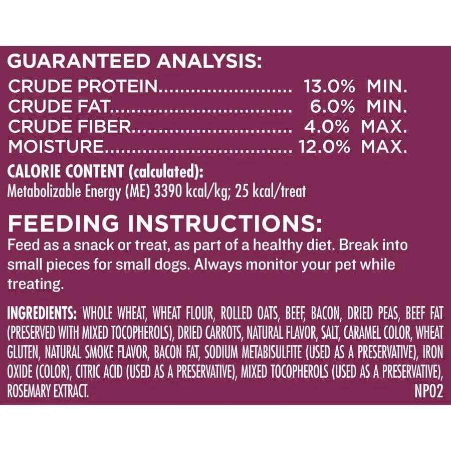 Milk-Bone Chock Full of Chunks Bacon Dog Treats - Pet Supplies online store