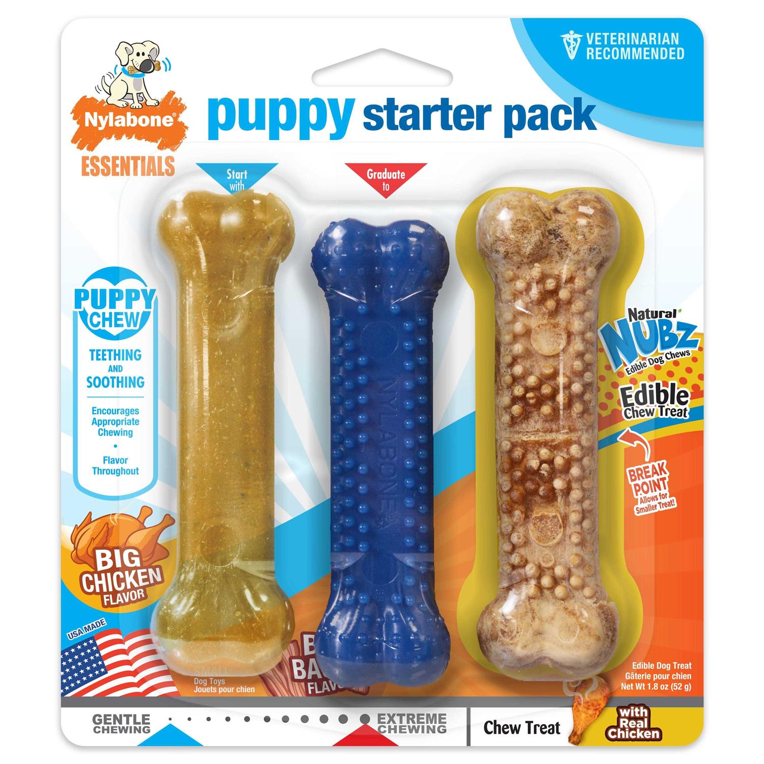 Nylabone Puppy Starter Pack - Pet Supplies online store