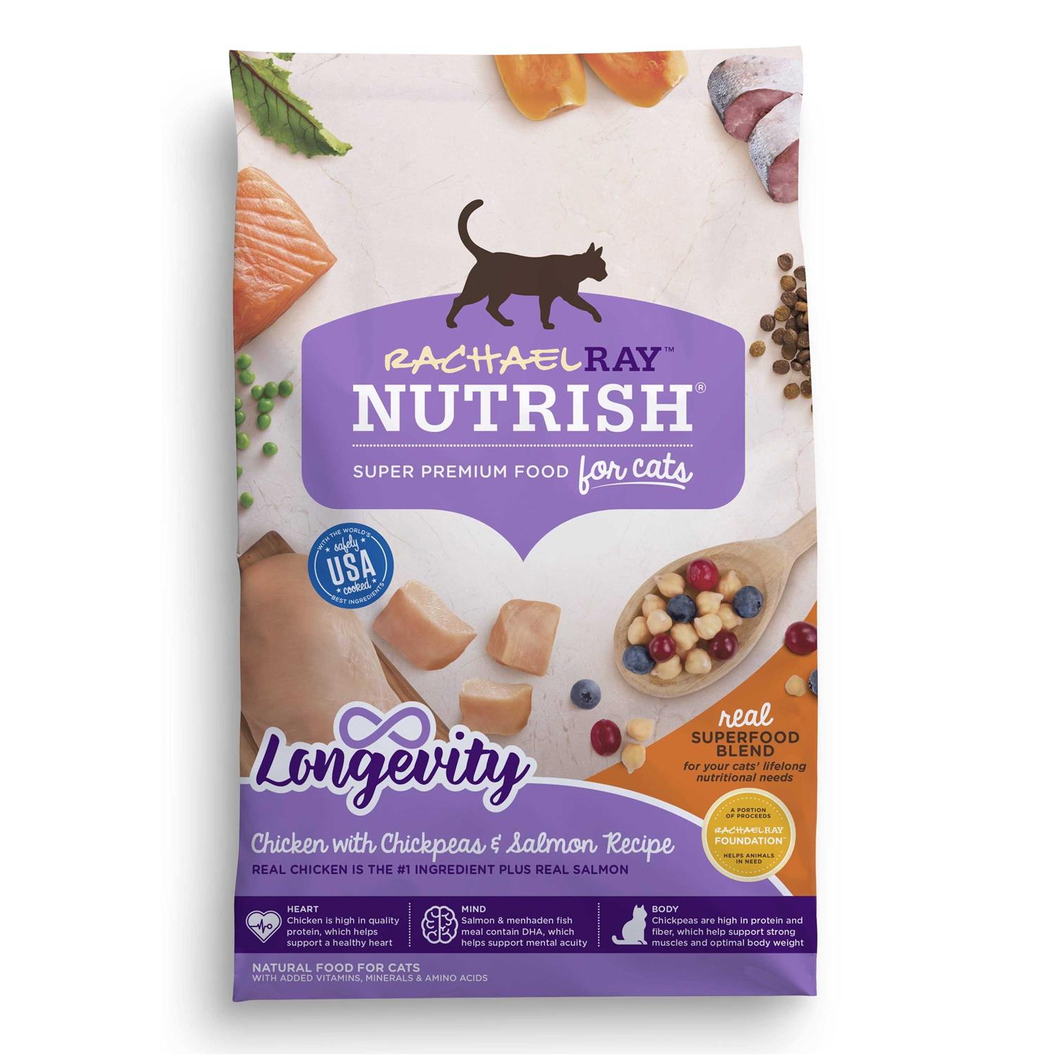 Rachael Ray Nutrish Longevity Dry Cat Food - Pet Supplies online store