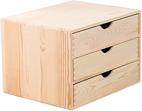 Filing cabinets for Home Office Filing Cabinets for Home Office Storage Drawers Wood Desk Organizers with Drawer, Wooden Storage Box, A4 Flat File Cabinet -3 Layers,C (A 4 Layers)