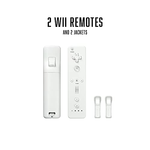 Nintendo Wii Console, White Premium Bundle [nintendo_wii] (Renewed)
