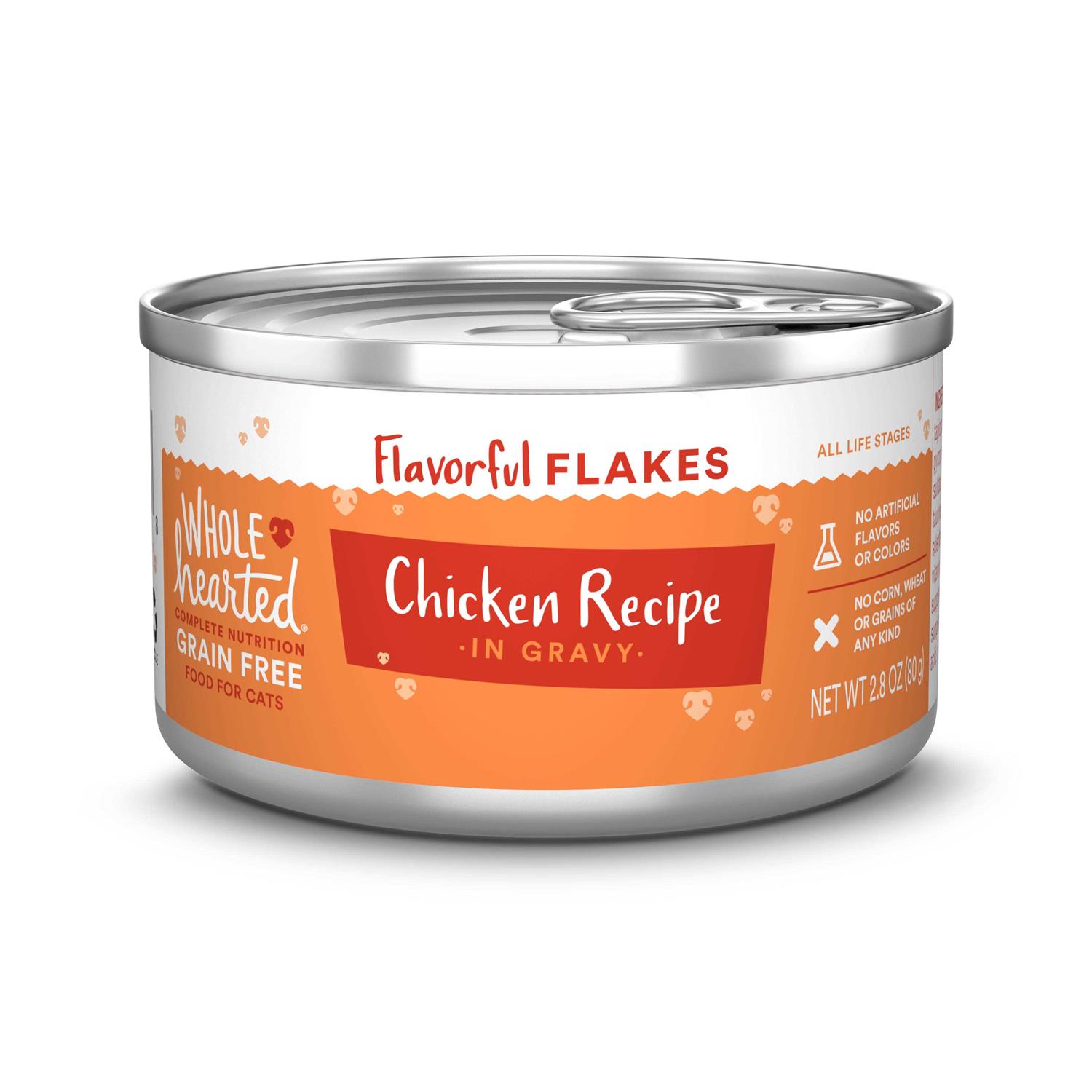 WholeHearted Chicken Recipe Flaked In Gravy Food For Cats - Pet Supplies online store