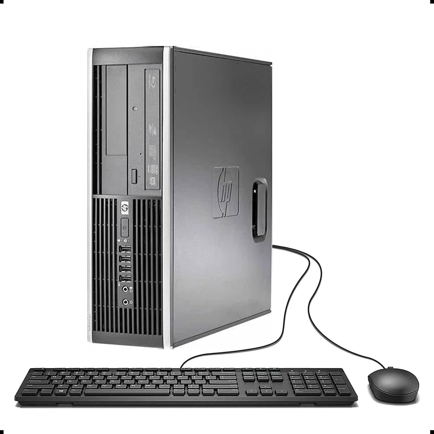 HP Elite 8200 SFF High Performance Business Desktop Computer Intel Quad Core i7 up to 3.8GHz Processor 2TB HDD 16GB DDR3 Memory DVD Windows 10 Professional (Renewed) (16GB)