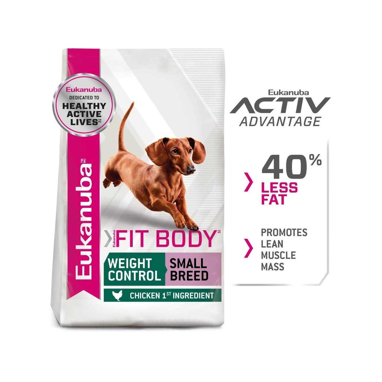 Eukanuba Fit Body Weight Control Breed Dry Dog Food - Pet Supplies online store