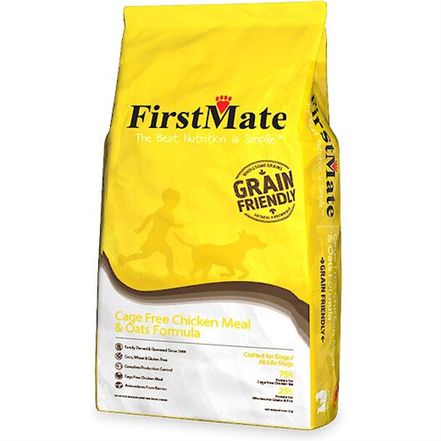 FirstMate Grain Friendly Dog Food Cage Free Chicken Meal & Oats - Pet Supplies online store