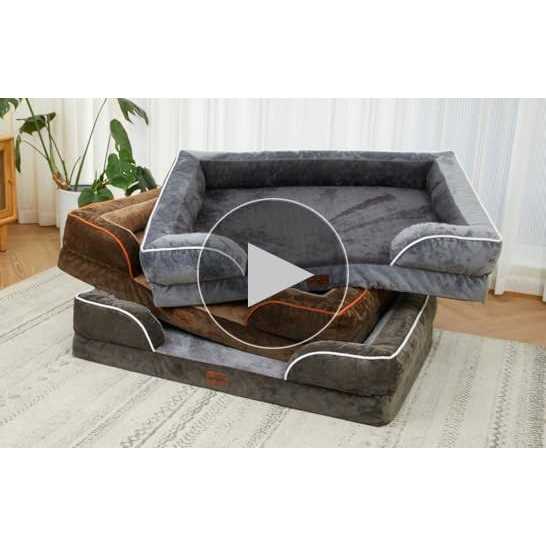Comfort Expression Jumbo Dog Bed for Extra Large Dogs Waterproof Orthopedic Dog Bed - Pet Supplies online store
