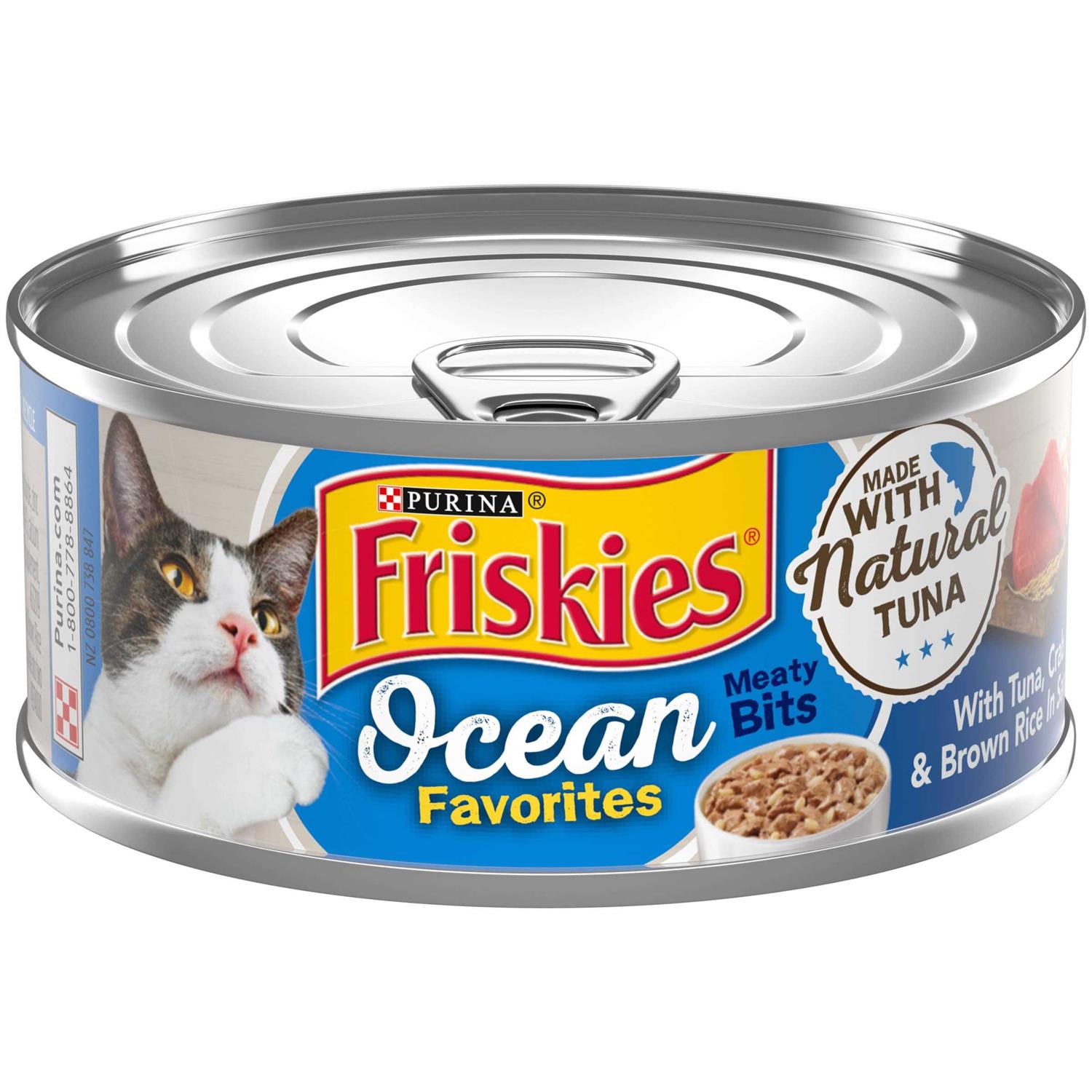 Purina Friskies Wet Cat Food Ocean Favorites - Pet Supplies online store