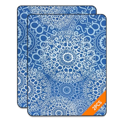 SHAREWIN Office Chair Mat for Carpet & Hardwood Floors, 48” x 36” Floor Mat, Desk Chair Mat for Home Office, Black