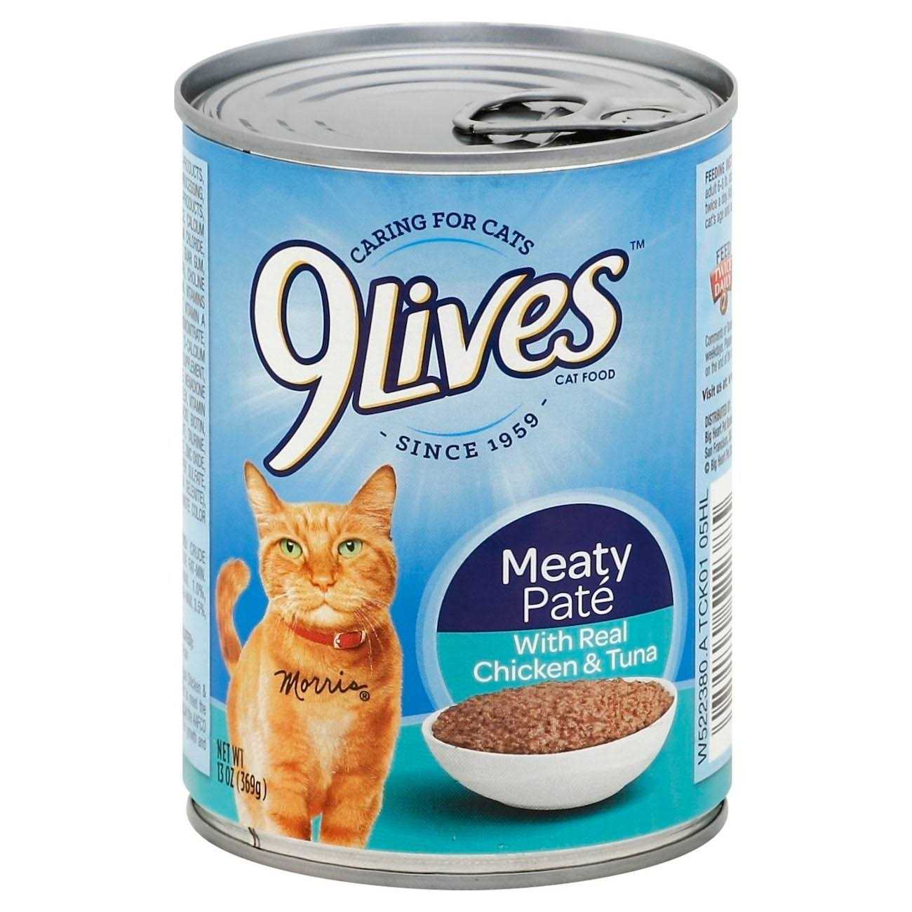 9 Lives Cat Food with Real Chicken & Tuna - Pet Supplies online store