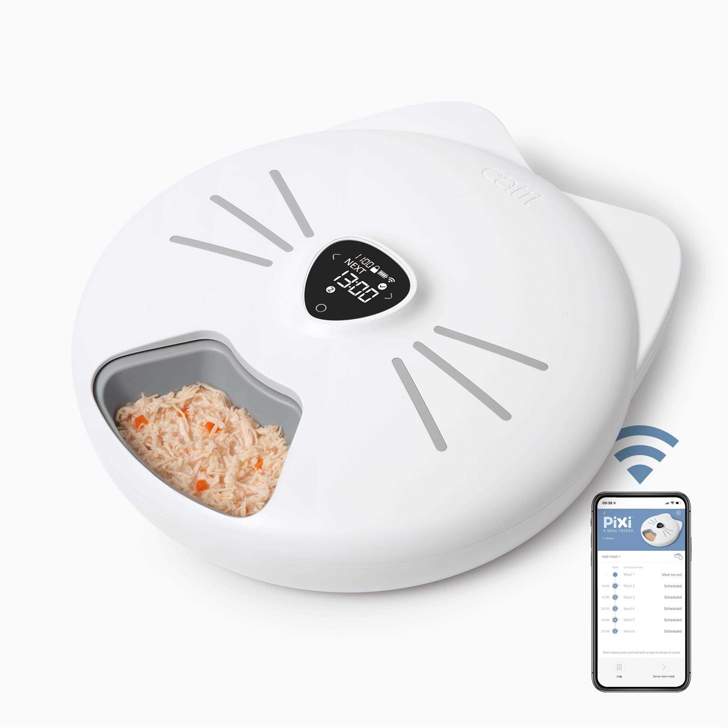 Catit Pixi Smart 6 Meal Feeder - Pet Supplies online store