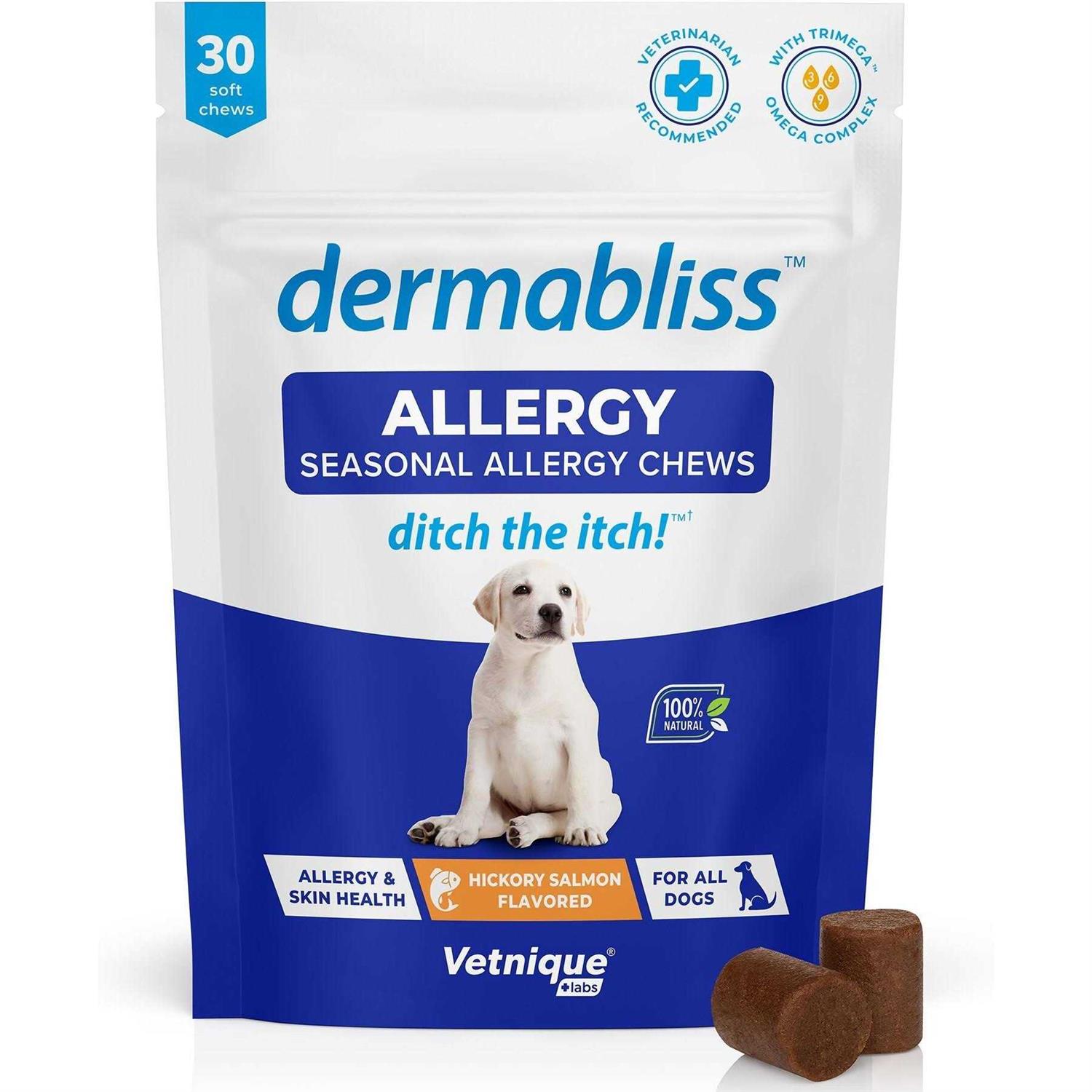 Dermabliss Seasonal Allergy & Immune Soft Chews for Dogs - Pet Supplies online store