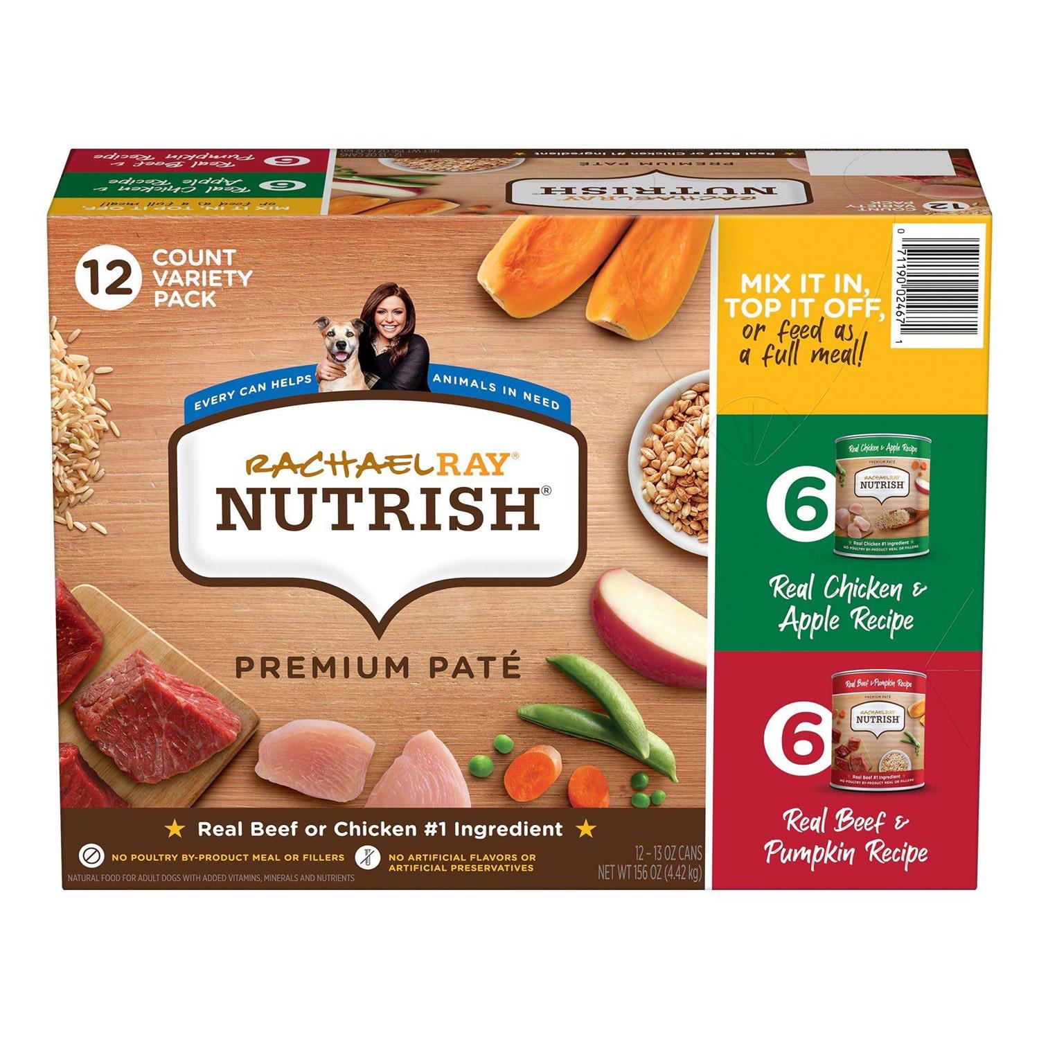 Rachael Ray Nutrish Premium Wet Dog Food Variety Pack - Pet Supplies online store