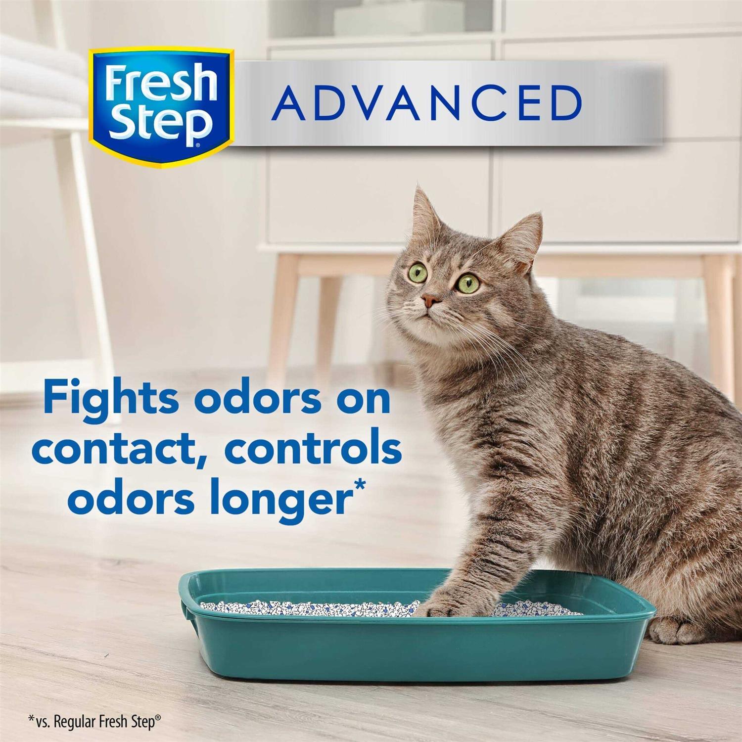 Fresh Step Advanced Clumping Cat Litter - Pet Supplies online store