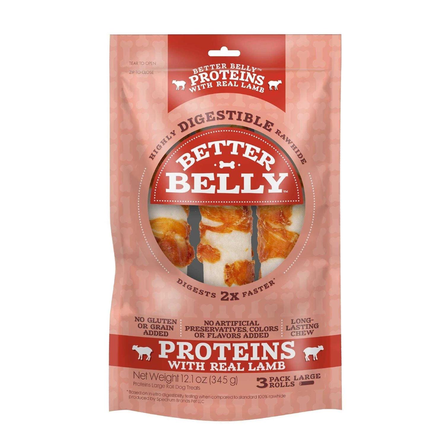 Better Belly Proteins With Real Dog Treats - Pet Supplies online store