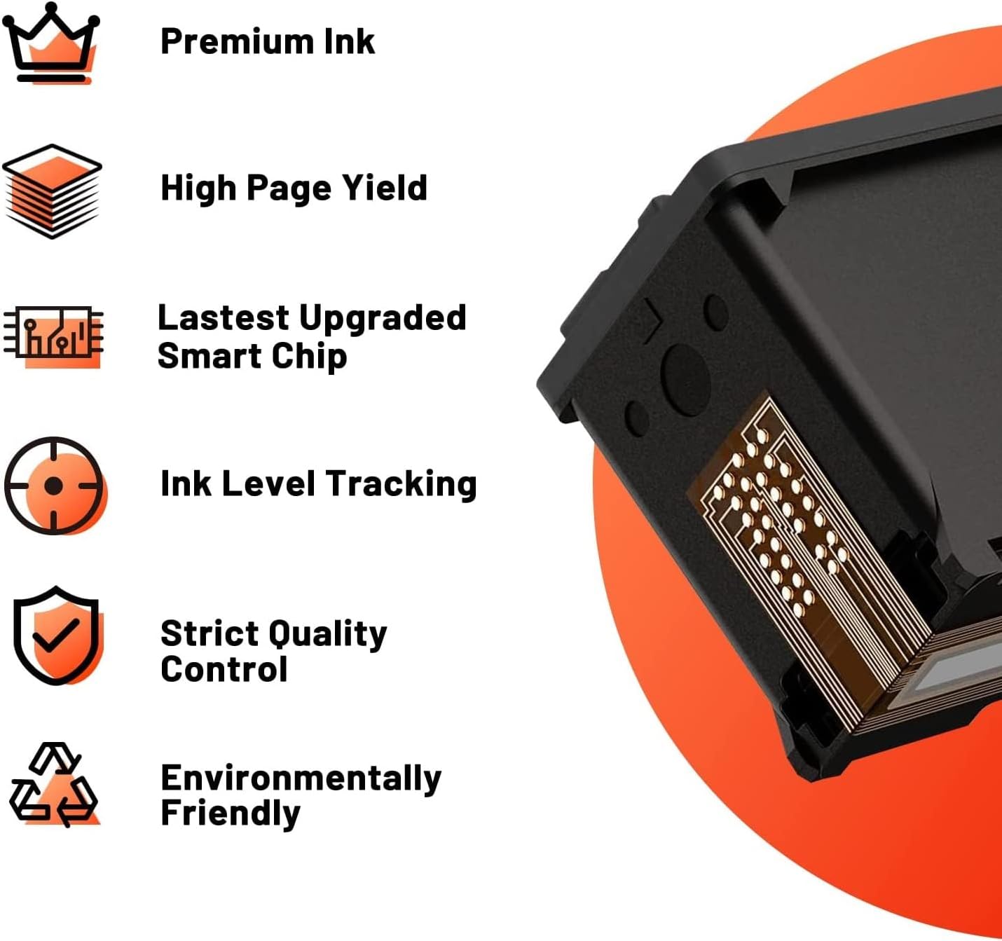 PG-260 XL Ink Cartridges Replacement for Canon 260XL PG-260 XL Black Work with Canon TS5320 TS6420 TR7020 All in One Wireless Printer (1 Black)