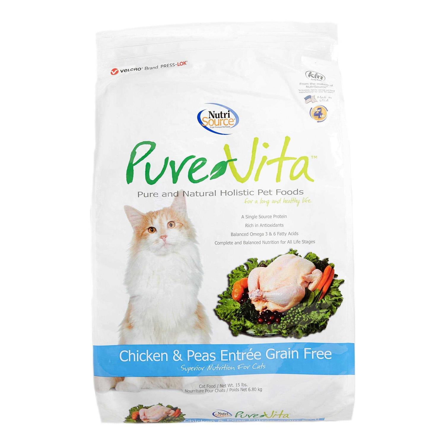 Pure Vita Grain Free Cat Dry Food - Pet Supplies online store