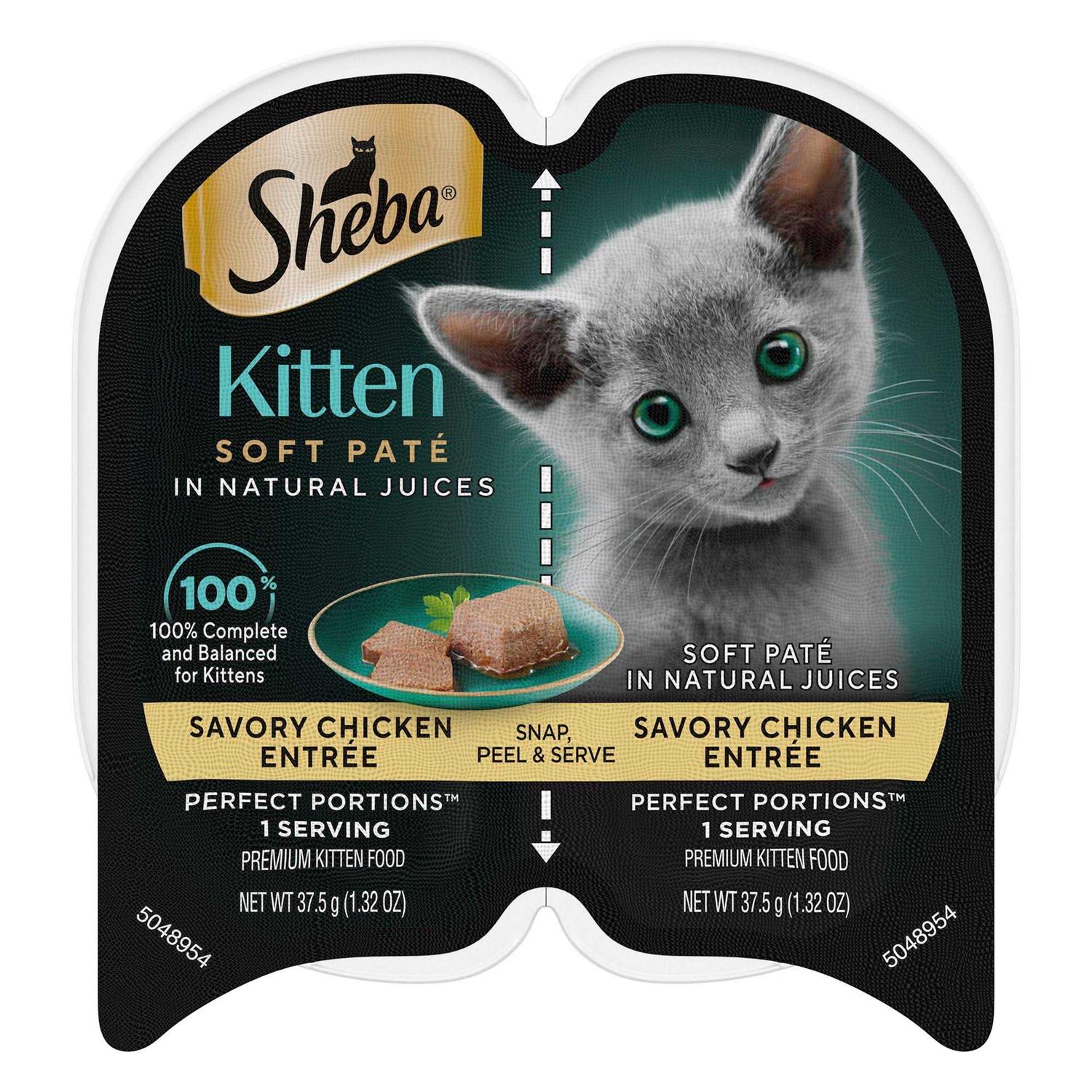 Sheba Perfect Portions Wet Kitten Food Pate - Pet Supplies online store