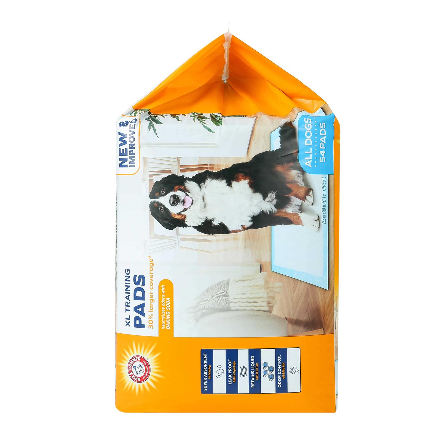 Arm & Hammer for Dogs XL Training Pads 30% Larger Coverage New & Improved Super Absorbent - Pet Supplies online store