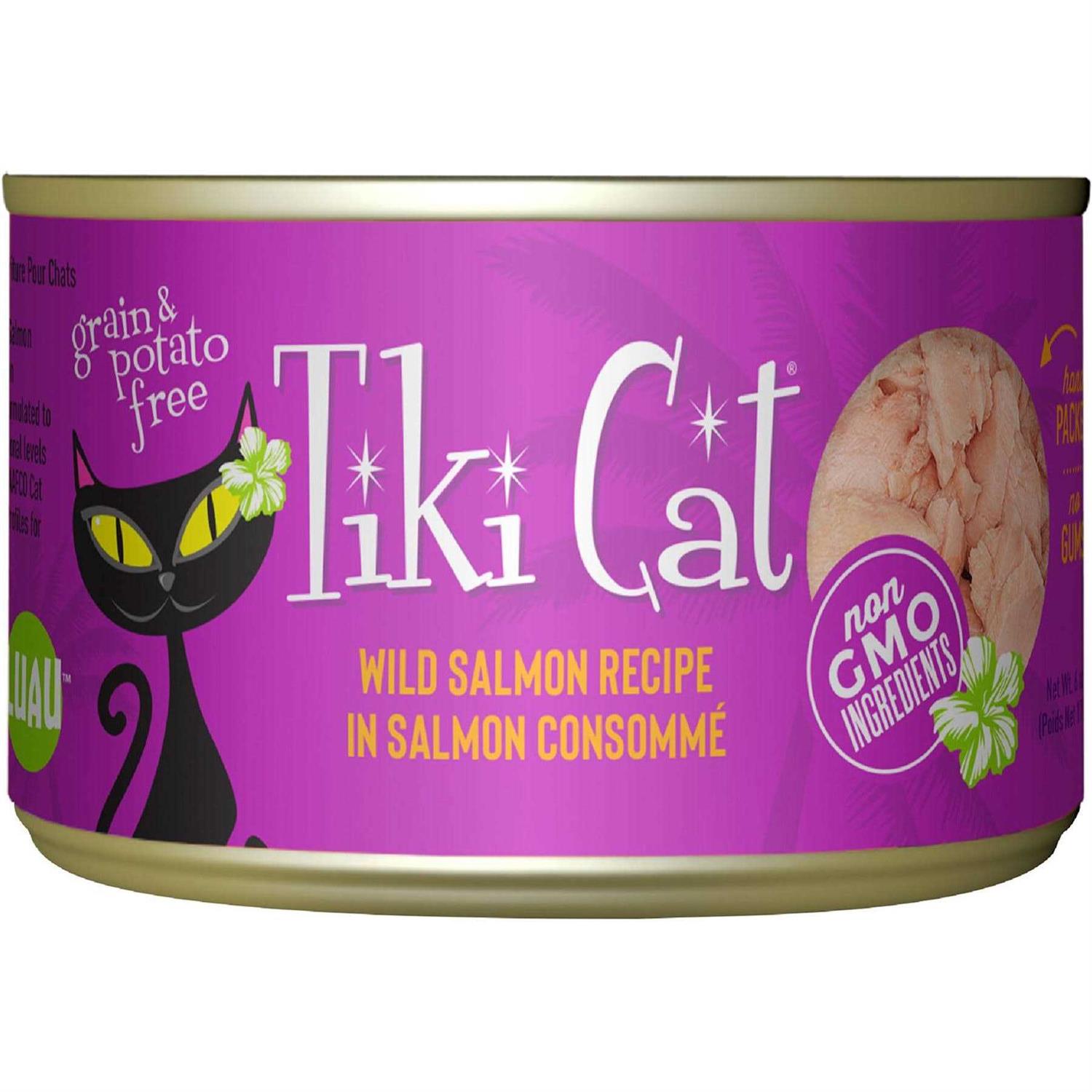 Tiki Cat Hanalei Luau Wild Salmon Cat Food - Pet Supplies online store