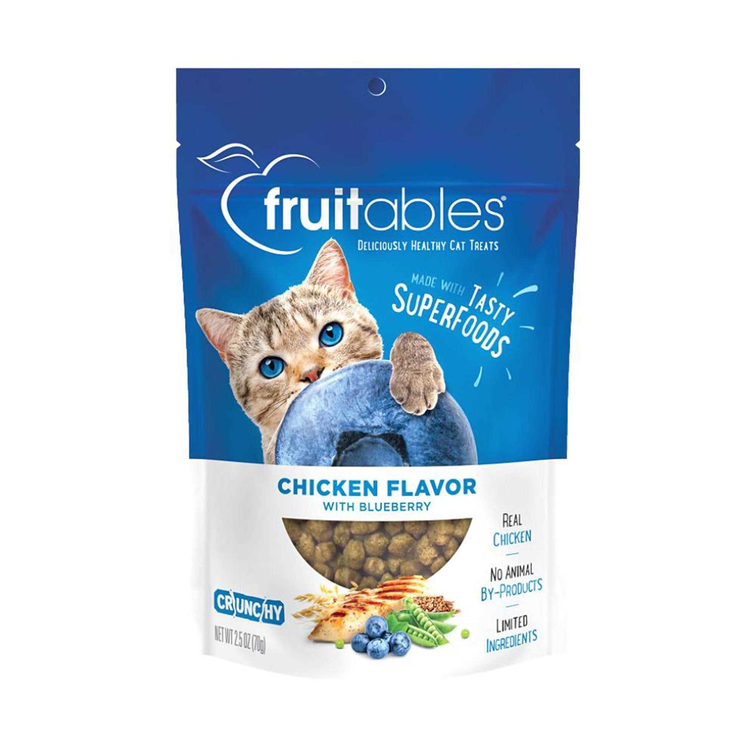 Fruitables Cat Treats Chicken/Blueberry - Pet Supplies online store