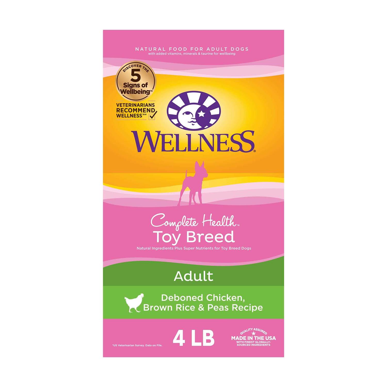 Wellness Complete Health Toy Breed Adult Dry Dog Food - Pet Supplies online store