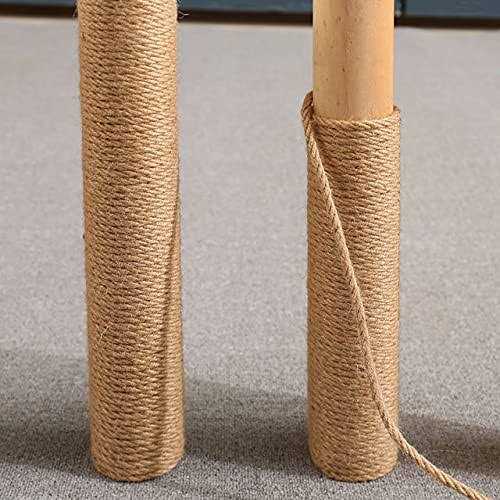 Nature Hemp Rope,1/4inch Heavy Duty Jute Twine for Cat Tree and Tower - Pet Supplies online store