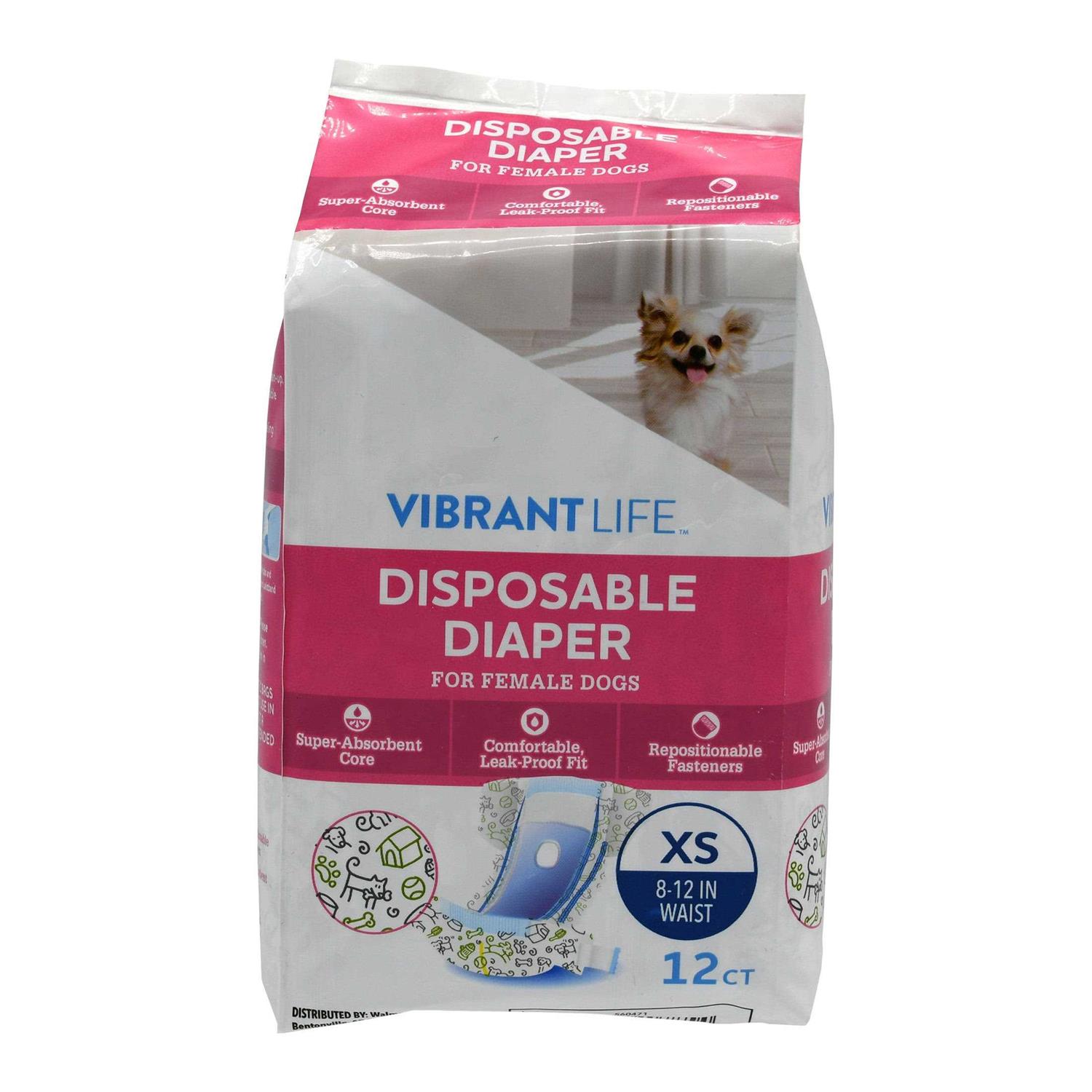 Manna Pro Vibrant Life Diaper - Pet Supplies online store
