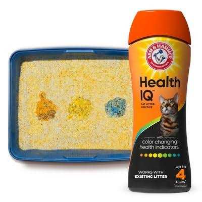Arm & Hammer Health IQ Cat Litter Additive with Color Changing Health Indicators - Pet Supplies online store