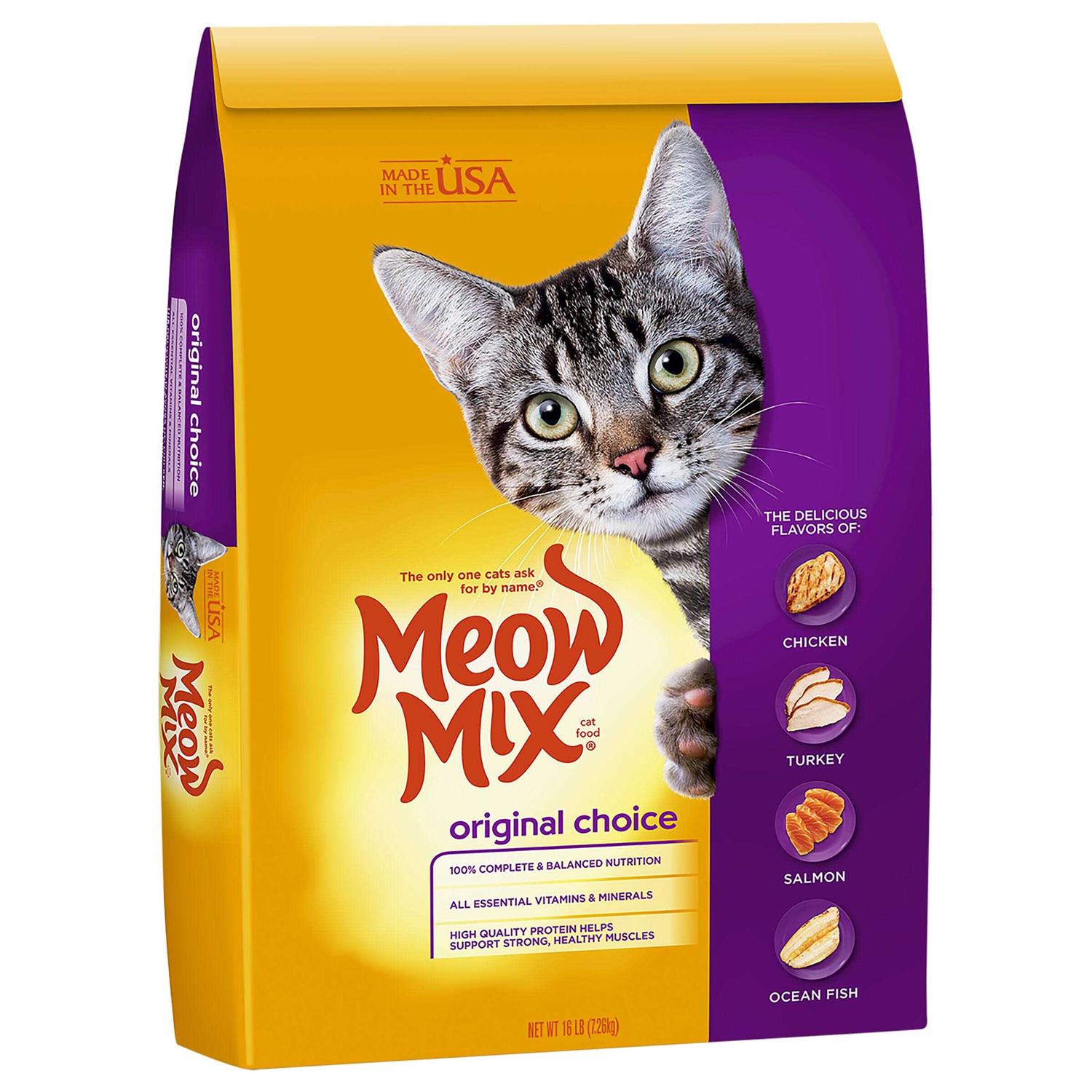 Meow Mix Original Choice Dry Cat Food - Pet Supplies online store