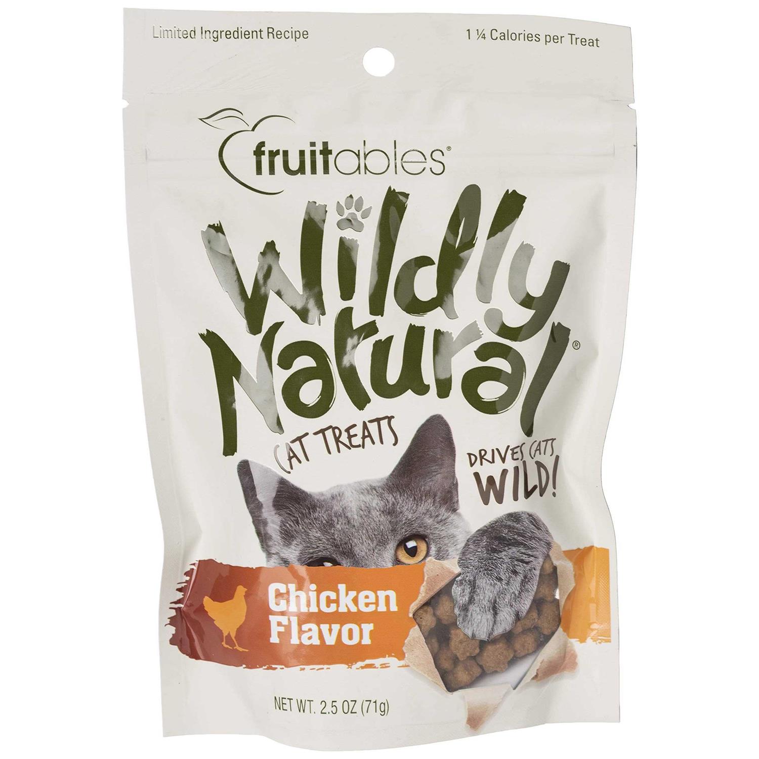 Fruitables Wildly Natural Cat Treats Chicken - Pet Supplies online store