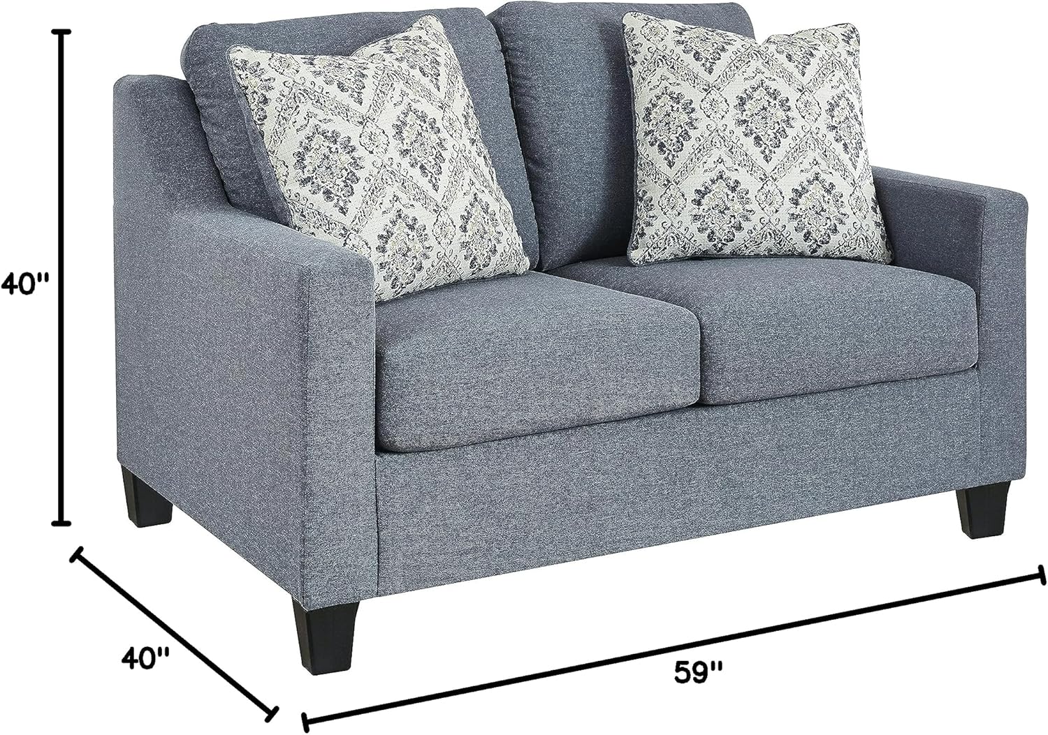 Signature Design by Ashley Lemly Loveseat Love Seats, 59
