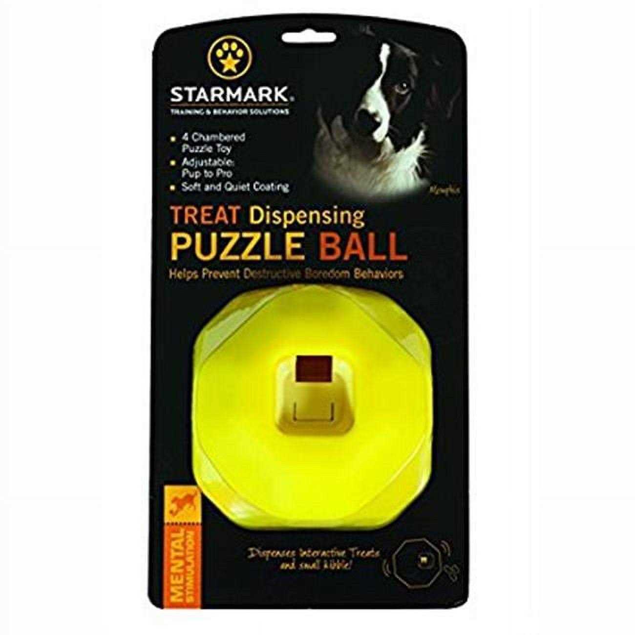 Starmark Treat Dispensing Puzzle Ball - Pet Supplies online store